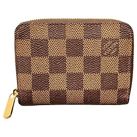 Monedero Zippy en lona Damier Louis Vuitton