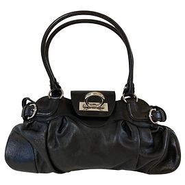 Borsa in pelle Salvatore Ferragamo Marissa Gancini con finiture metalliche