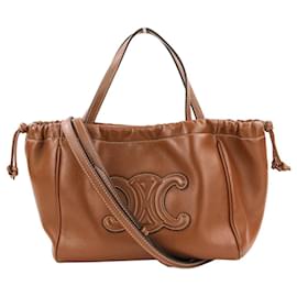 Céline Borsa Celine Small Cabas Drawstring Cuire Triomphe