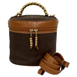 Borsa a tracolla in pelle Loewe Velázquez Vintage Twist Handle