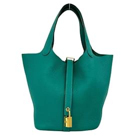 Borsa HERMES Picotin Lock Taurillon Clemence Mini Tote Bag - Hermès