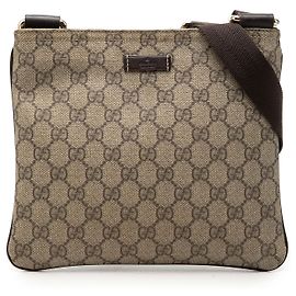 Gucci Beige GG Supreme Crossbody