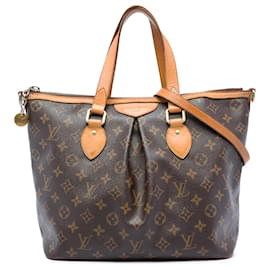 Louis Vuitton Marrone Monogram Palermo PM