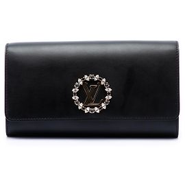 Clutch Louise in cristallo nero Louis Vuitton