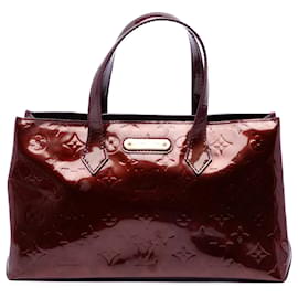Louis Vuitton Red Monogram Vernis Wilshire PM