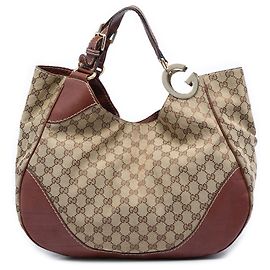 Tote Charlotte in tela GG beige Gucci