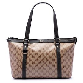 Tote Abbey GG Crystal D Ring Beige Gucci