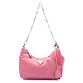 Borsa Prada Pink Tessuto Re Edition 2005