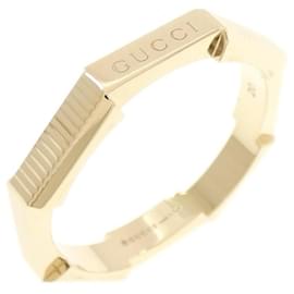 Gucci Streifenring aus Gelbgold