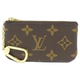 Louis Vuitton Monogram Pochette Clé Coin & Key Case
