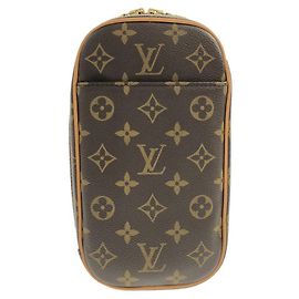 Louis Vuitton Monogram Pochette Gange Schultertasche