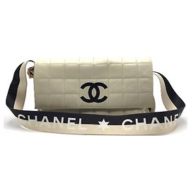 Borsa a tracolla Chanel Sport Line in agnello