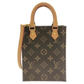 Borsa Louis Vuitton Monogram Petite Sac Plat