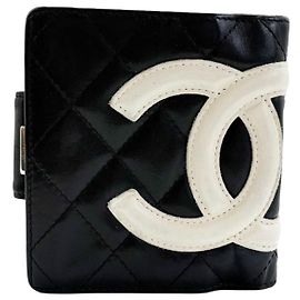 Cartera de doble pliegue Chanel Cambon Line