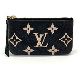 Louis Vuitton Pochette Clé Monogram Empreinte Leather