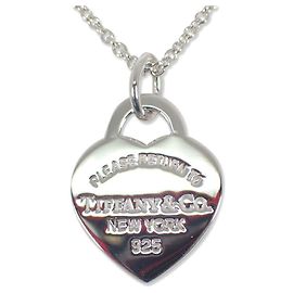 Pendente Tiffany & Co. Enamel Return to Tiffany Pink Heart Tag