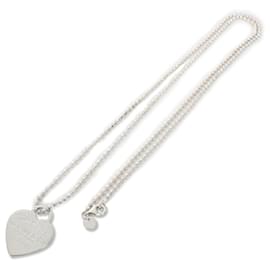 Tiffany & Co. pendente lungo con ciondolo ovale Return to Tiffany in argento 925