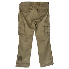 Polo Ralph Lauren Paratrooper Military Cargo Trousers in Khaki Cotton 