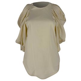 Isabel Marant Surya Bluse aus Elfenbeinfarbener Lyocell