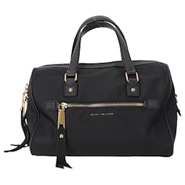 Borsa Marc Jacobs Trooper Bauletto in nylon nero