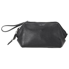 Marc Jacobs Vanity Pouch Tasche aus schwarzem Leder