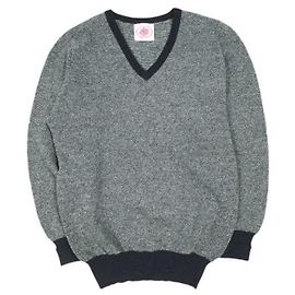 Autre Marque Maglieria a V in lana Super Geelong J.PRESS