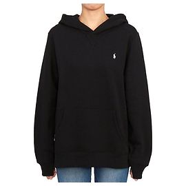 Ralph Lauren Fleece-Kapuzenpullover für Kinder SCHWARZ (Größe für Erwachsene verfügbar)