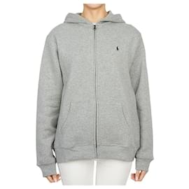 Ralph Lauren Kapuzenjacke aus Fleece für Kinder DK SPT HTR (Erwachsenengröße verfügbar)
