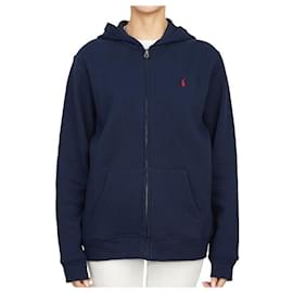 Ralph Lauren Kapuzen-Fleecejacke mit Reißverschluss für Kinder CRUISE NAV (Größe für Erwachsene verfügbar)