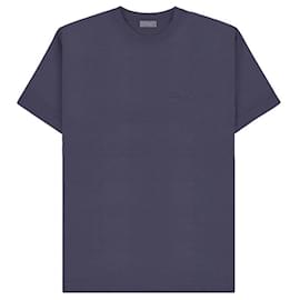 Dior Herren T-Shirt mit ton-in-ton gesticktem Logo