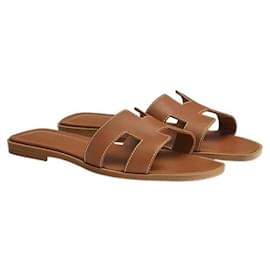Sandali e Ciabatte da Donna Oro - Hermès