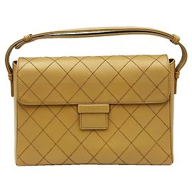 Chanel Serie di borse a tracolla vintage con cuciture a diamante beige