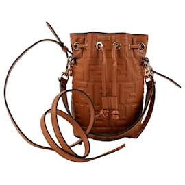 Mini bolso bucket Montrezor Marrón - Fendi