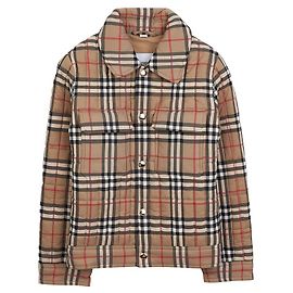 Burberry Giacca trapuntata in nylon Gideon Check