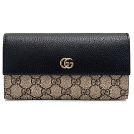 Gucci GG Marmont Leder-Langgeldbörse