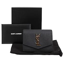 Saint Laurent Cartera de acordeón Uptown