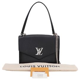 Louis Vuitton Borsa a tracolla e crossbody MyLockMe in pelle nera
