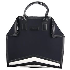 Alexander Mcqueen Borsa Tote da Viaggio in Nylon Blu Navy