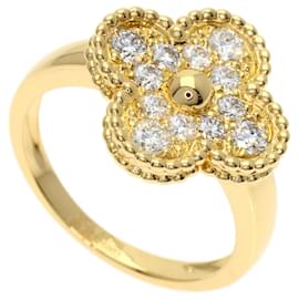 Van Cleef & Arpels Vintage Alhambra Diamond Ring