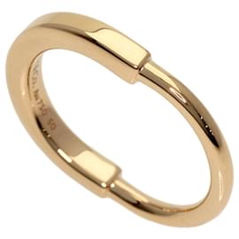 Bague anneau en or rose 18K Tiffany & Co.