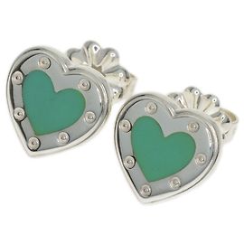 Orecchini Tiffany & Co. Return to Mini Love Heart Enamel