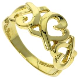 Tiffany & Co. Triple Loving Heart Ring aus 18K Gelbgold