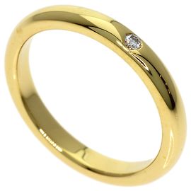 Anillo de alianza en oro amarillo de 18K y diamantes Tiffany & Co.