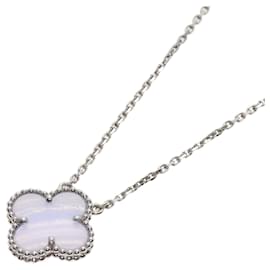 Van Cleef & Arpels Vintage Alhambra Chalcedony Necklace