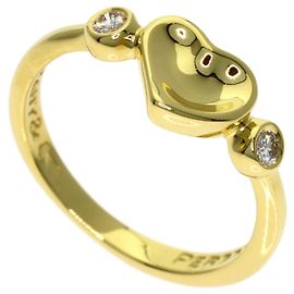 Tiffany & Co. Closed Heart Diamond Ring