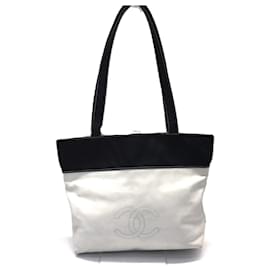 Borsa Tote in pelle bicolore Chanel