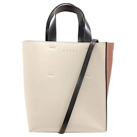 Borsa a 2 vie in pelle Marni Museo