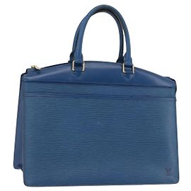 Borsa LOUIS VUITTON Epi Riviera Blu M48185 LV Auth 192907