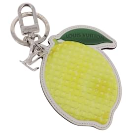 LOUIS VUITTON Monogram Porte Cles LV Lemon Charm Yellow MP3270 LV Auth 192023M - Louis Vuitton