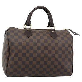 LOUIS VUITTON Borsa Damier Ebene Speedy 30 N41364 LV Auth 192930A